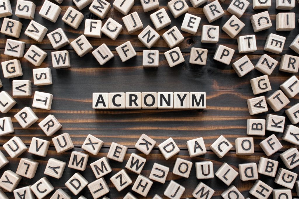 List of Common Acronyms